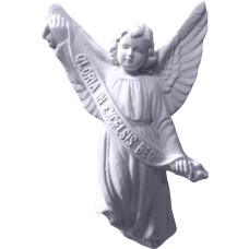 Gloria Manger Angel Plaque