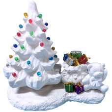 Tree with Sack and Teddy Statue