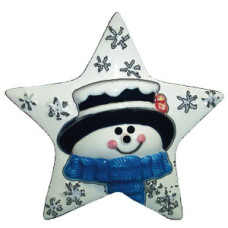 Star Snowman Pencil Holder