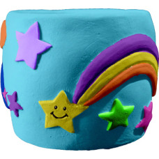 Rainbows and Stars Pencil Holder