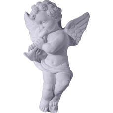 Musical Cherub with Trumpet Plaque b Musical Cherub with Trumpet Plaque b
