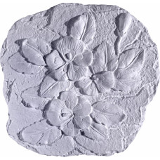 Stone Pansies Plaque