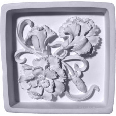 Carnations Shadow Box Plaque