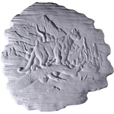 Cougar Scene Plaque Cougar Scene Plaque