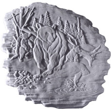Bear Scene Plaque
