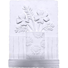 Daisies in Flowery Vase Plaque
