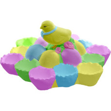 Chick with Flowers Egg Holder