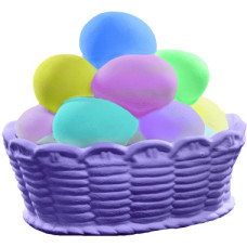 Basket of Eggs Box Statue