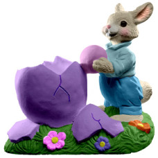 Rabbit with Cracked Egg Bowl Rabbit with Cracked Egg Bowl