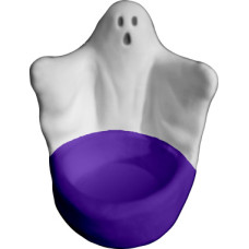 Ghost Tea Lite Candleholder Statue Ghost Tea Lite Candleholder Statue