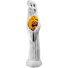 Slim Ghost with Jack O Lantern Statue Slim Ghost with Jack O Lantern Statue