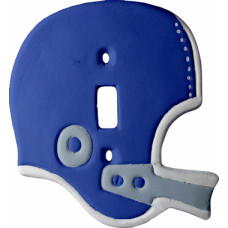 Football Helmet Light Switch Plate