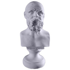 Socrates Miniature Bust Statue Socrates Miniature Bust Statue