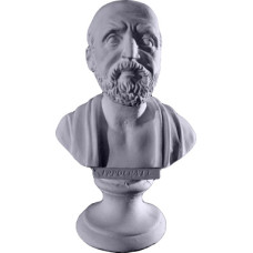 Ipocrates Miniature Bust Statue