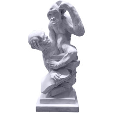 Darwins Monkey Statue Darwins Monkey Statue