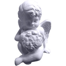 Cherub with Bouquet Statue Cherub with Bouquet Statue