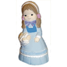 Pilgrim Girl Statue