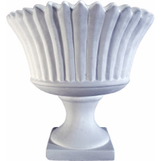 Fluted Round Centerpiece Vase