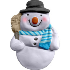 Snowman with Scarf Plaque Snowman with Scarf Plaque