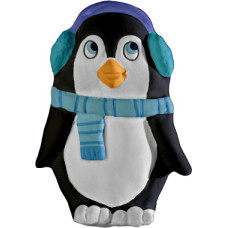 Penguin with Scarf Plaque