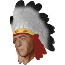 Indian Chief Plaque